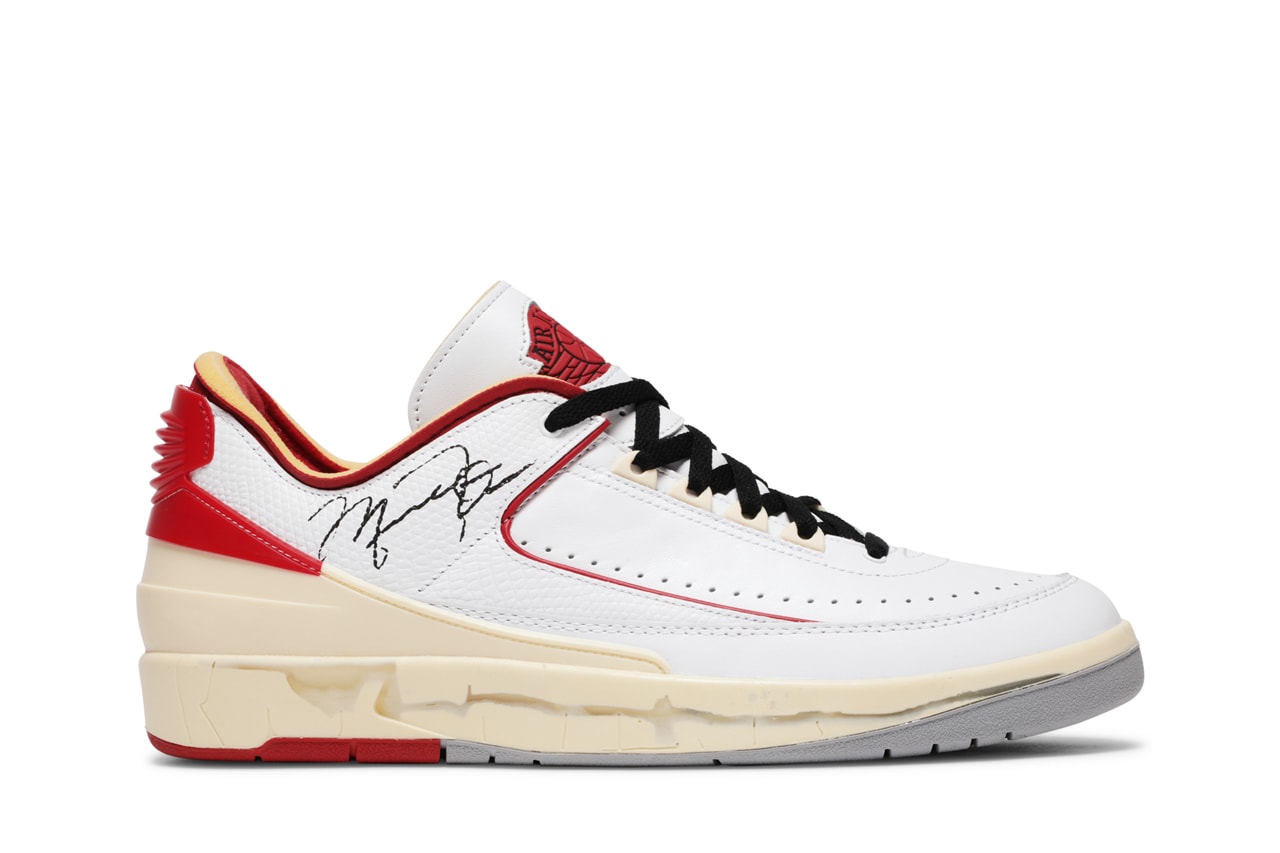 GOAT Air Jordan 2 Retro Models Chicago Grey Fog Airness White Varsity Red J. Balvin Chicago Home Beach Sneaker Release Date