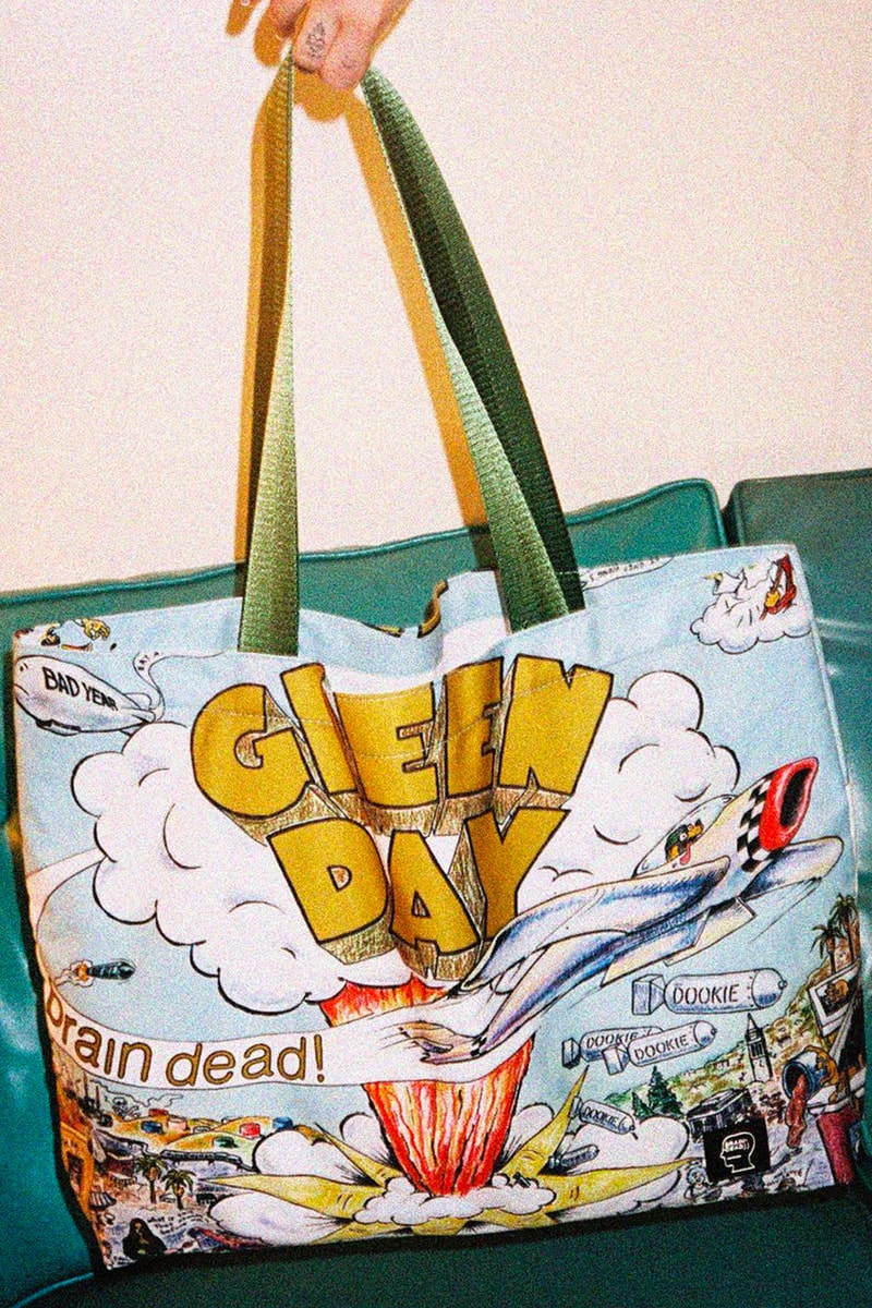 Green Day x Brain Dead Collaboration Collection Alexis Gross Lookbook Kyle Ng Bay Area Rock Punk Dookie Kerplunk Albums Release 