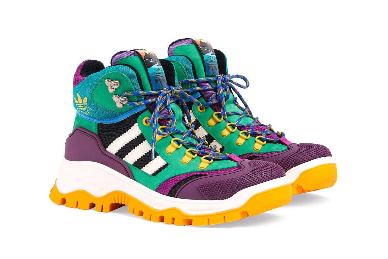 Gucci Après-Ski adidas Footwear Shoe Collaboration New Release Information Lace Up Boots Snow 