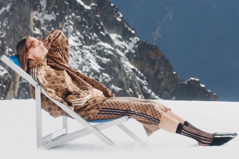 Gucci Après-Ski Fashions a Snow-Capped Mountain Getaway