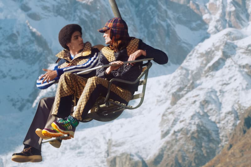 Gucci Après-Ski Fashions a Snow-Capped Mountain Getaway