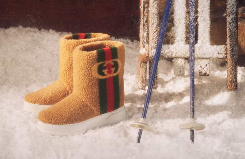 Gucci Après-Ski Fashions a Snow-Capped Mountain Getaway