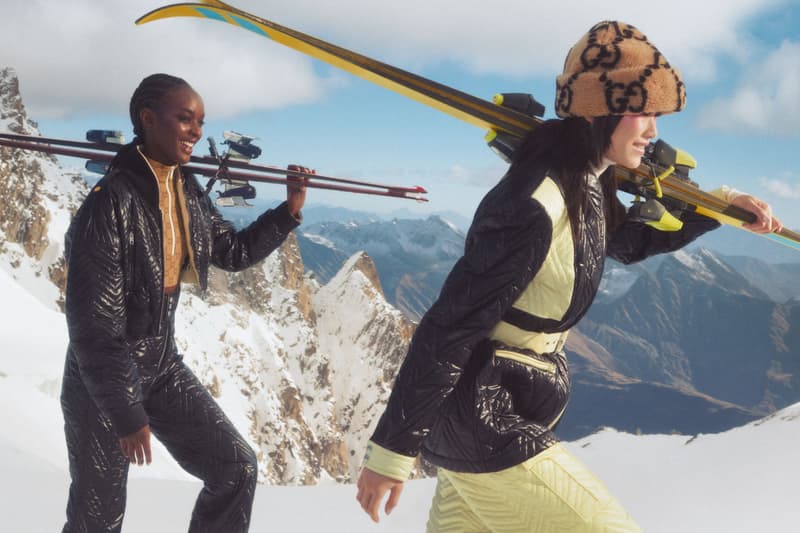 Gucci Après-Ski Fashions a Snow-Capped Mountain Getaway