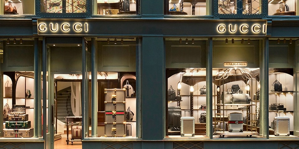 Ritueel onderzeeër teleurstellen Gucci Officially Opens First Stand-Alone Luggage Store in Paris | Hypebeast