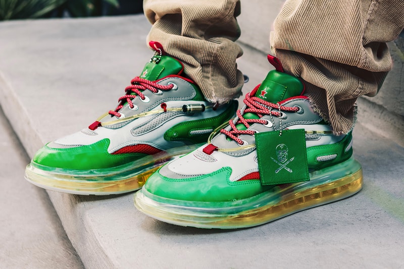 HEINEKEN yeti out shoe surgeon culture cartel collaboration nft sneaker apparel music globally known locally grown info date
