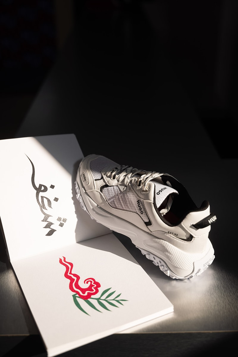HUGO sole dxb festival footwear sneaker fashion dina saadi customization workshop weekend uae dubai