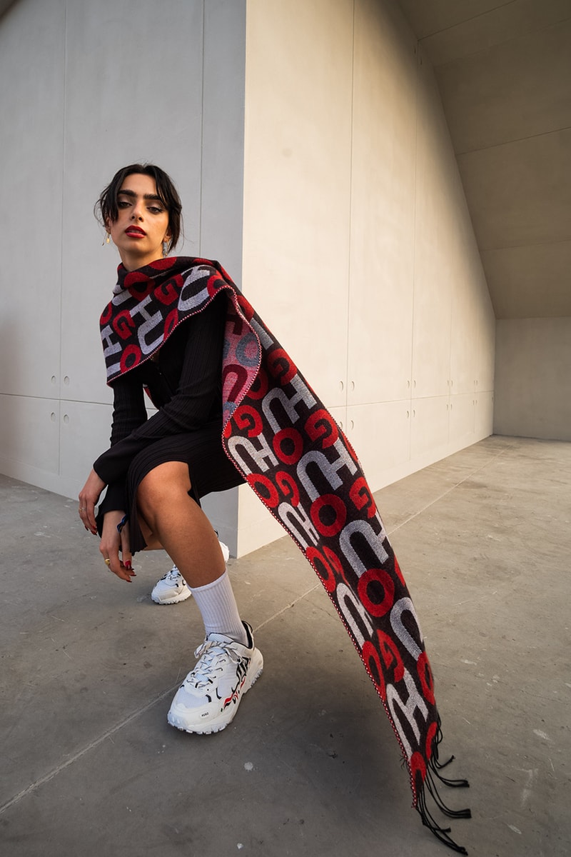 HUGO sole dxb festival footwear sneaker fashion dina saadi customization workshop weekend uae dubai