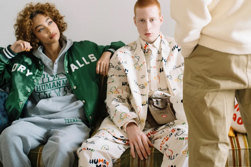 Human Made season 25 spring summer 2023 first drop crystal heart jewelry blazer release info date price