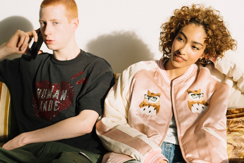 Human Made season 25 spring summer 2023 first drop crystal heart jewelry blazer release info date price