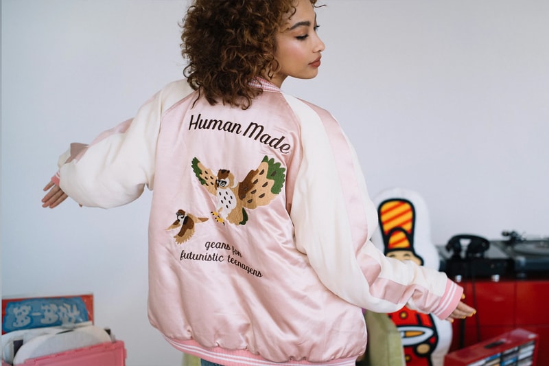 Human Made season 25 spring summer 2023 first drop crystal heart jewelry blazer release info date price