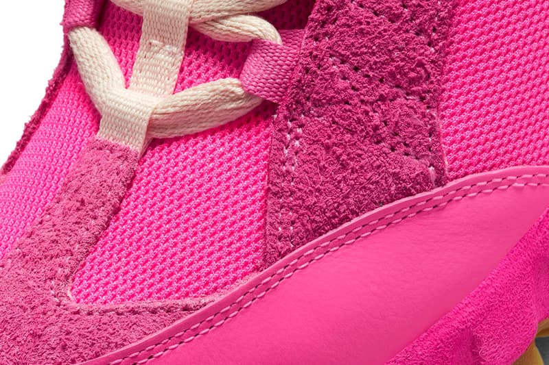 Jacquemus x Nike Air Humara Pink Flash DX9999-600 Sneaker Release Information Central Cee Simon Porte Jacquemus Drops SNKRS