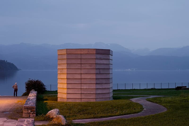 James Turrell 'Skyspace' A-Works Øystese Norway Art