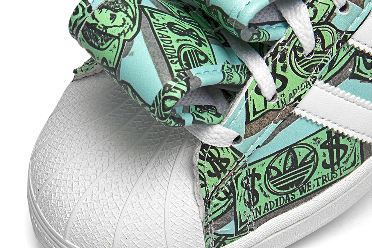 Jeremy Scott x adidas Originals Superstar "Money" Dollar Print JS HP6596 Release Information Drops Three Stripes OG Sneakers