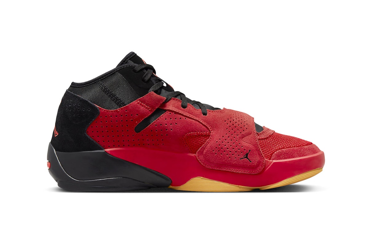 Jordan Zion 2 Surfaces in Red Suede DO9072-600 Release Info 2023 zion williamson nike jordan brand basketball shoe new orleans pelicans 