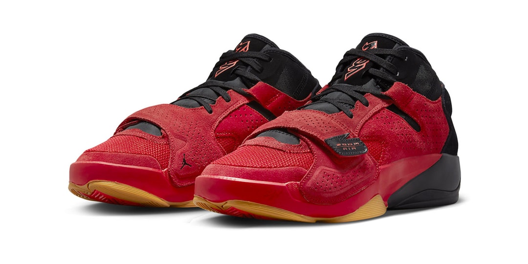 Jordan Zion 2 Surfaces in Red Suede DO9072-600 | Hypebeast display picture 1