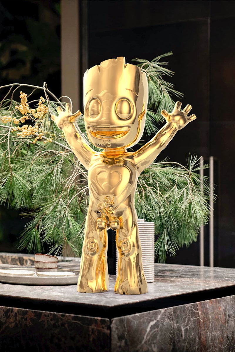 Juce Gace Unveils HBX-Exclusive Golden Edition 'I Am Wood' Figure