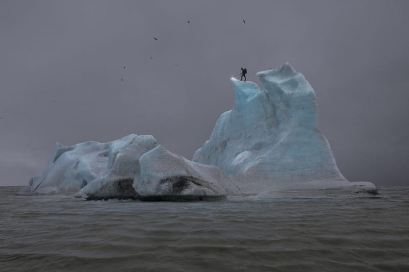 Julian Charrière Transformed SFMOMA Into a Haunting Glacial Landscape