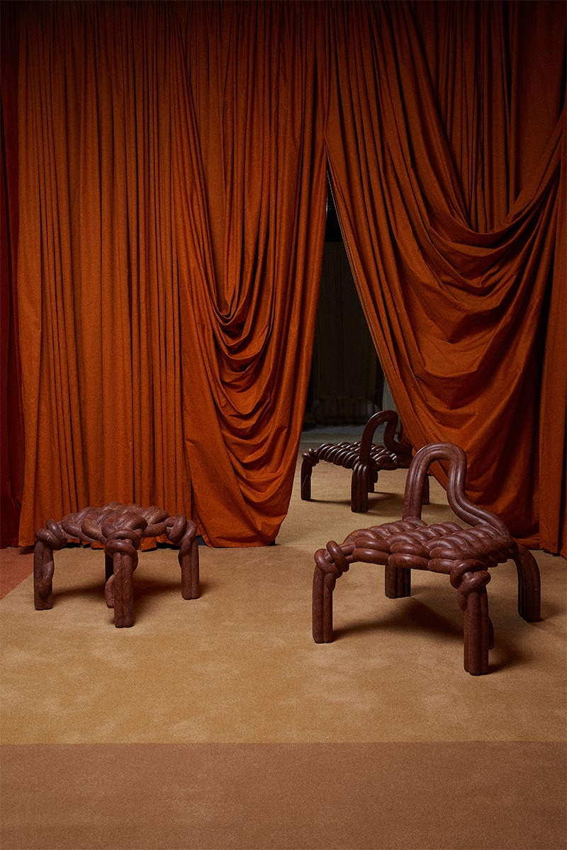 Kelly Wearstler Creates Knots from Stone for first Arca Collection