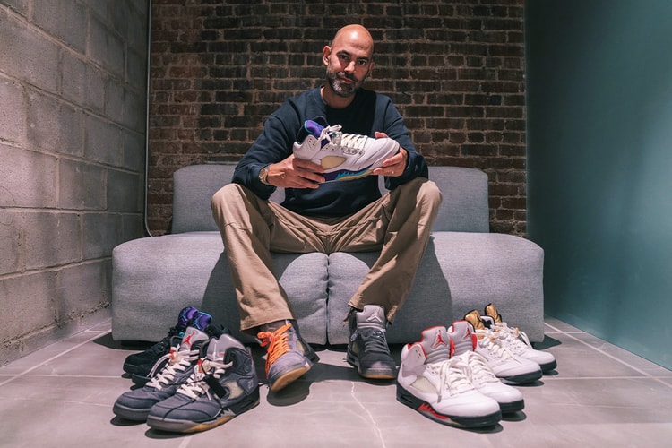 Kenneth Anand and the Air Jordan 5 for Hypebeast's Sole Mates