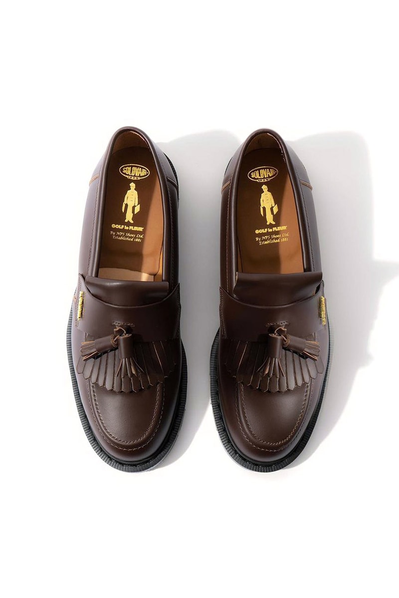 le fleur solovair tassel loafer brown blue release date info store list buying guide photos price 