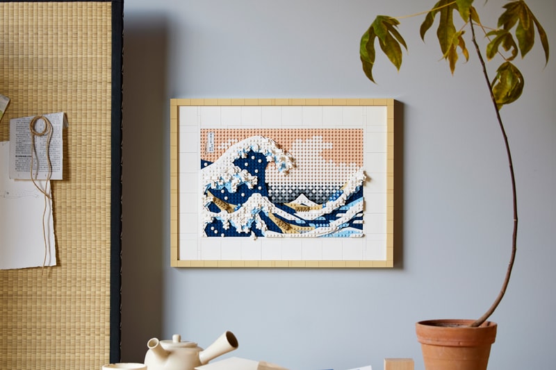 LEGO Art The Great Wave Hokusai Set 31208 Release Date info store list buying guide photos price 1810 pieces