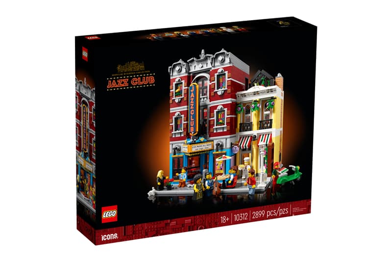 LEGO Jazz Club Modular Buildings Collection 10312 Release Date info store list price 2023 icons