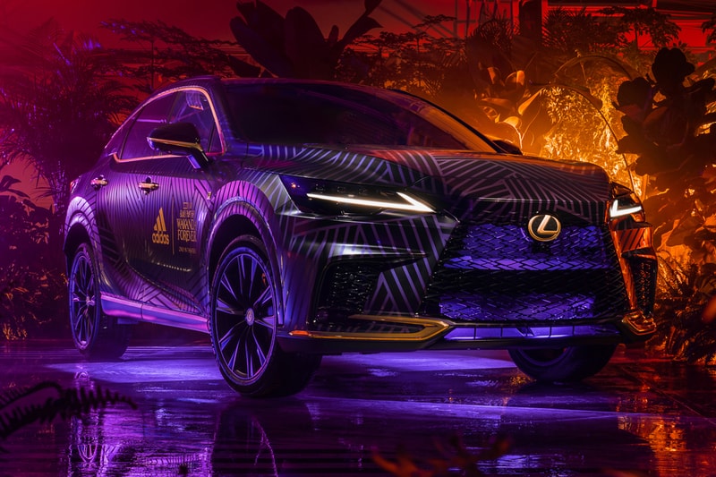 Lexus adidas S.E.E.D Black Panther: Wakanda Forever Lexus RX 500h F SPORT Collaboration Info Date Buy Price Marvel Studios