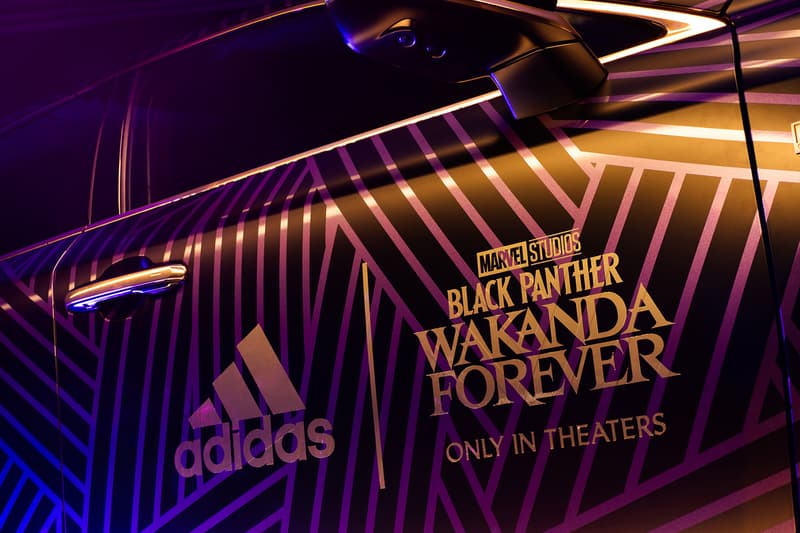 Lexus adidas S.E.E.D Black Panther: Wakanda Forever Lexus RX 500h F SPORT Collaboration Info Date Buy Price Marvel Studios