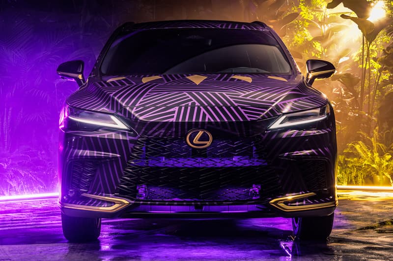 Lexus adidas S.E.E.D Black Panther: Wakanda Forever Lexus RX 500h F SPORT Collaboration Info Date Buy Price Marvel Studios