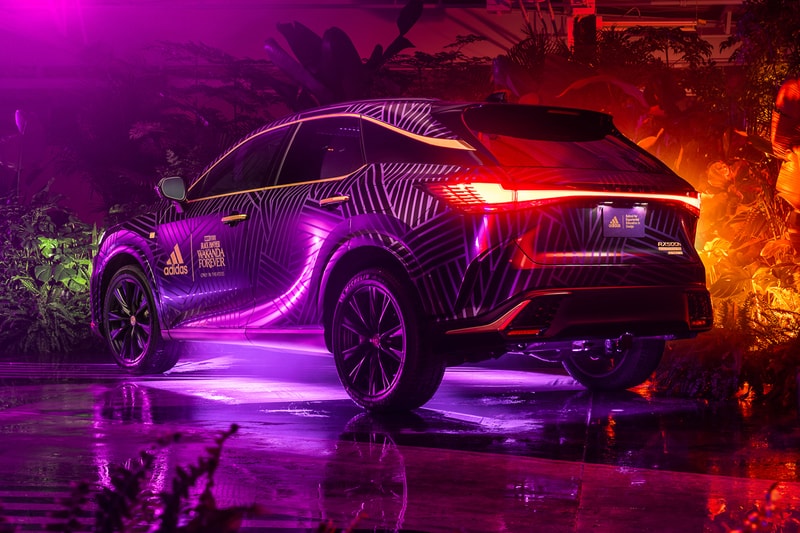 Lexus adidas S.E.E.D Black Panther: Wakanda Forever Lexus RX 500h F SPORT Collaboration Info Date Buy Price Marvel Studios
