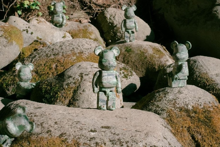 Livestock Outfits Medicom Toy's BE@RBRICK in "Digital Camouflage"