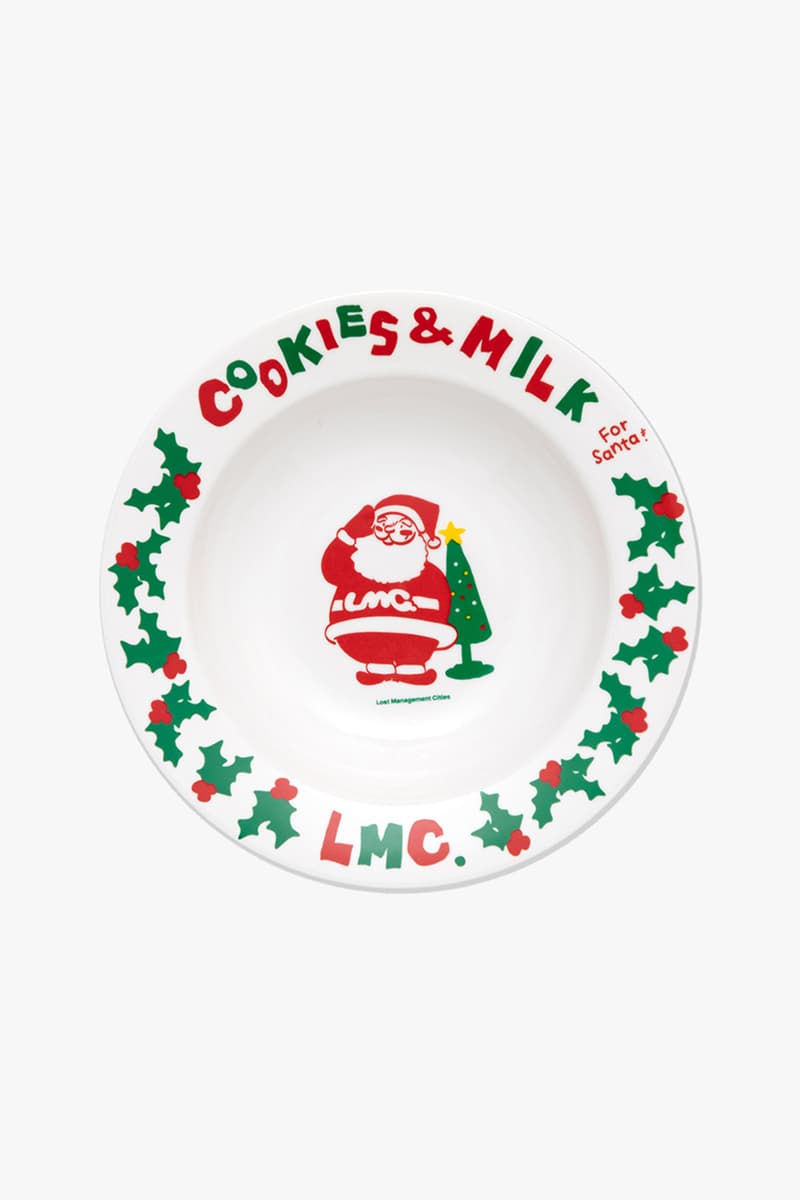 LMC Christmas Capsule collection plate cookies and milk cup rug release info date price