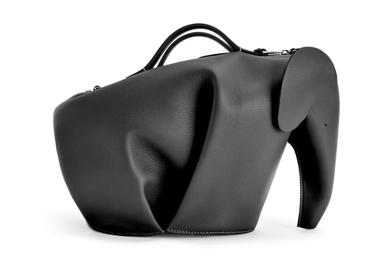 LOEWE Elephant Bags Release Information calfskin Jonathan Anderson