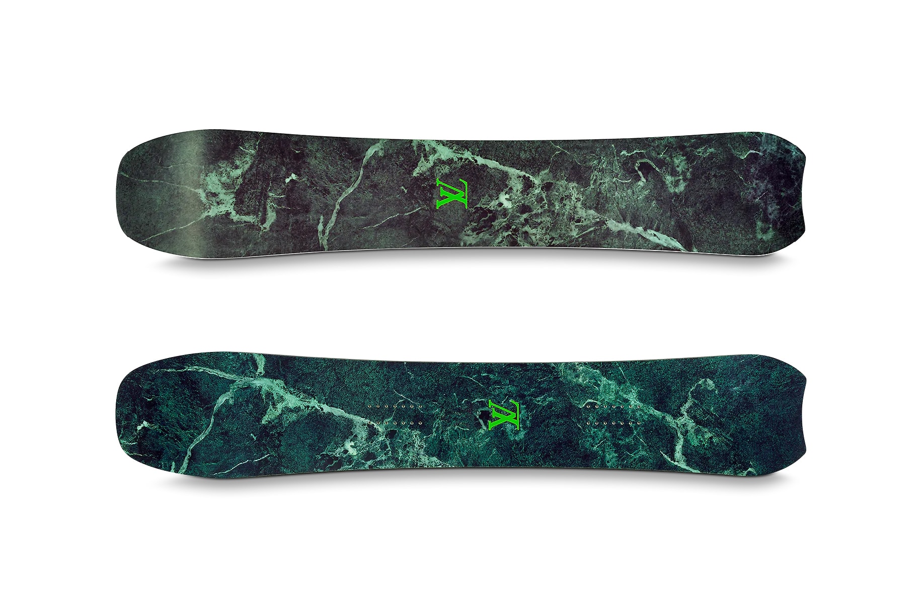 LV Snowboard - Luxury Other Green