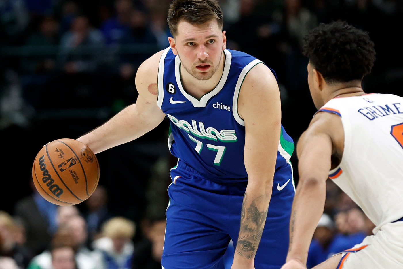 Luka Doncic Records historic 60 20 10 game first in NBA history knicks tuesday december 27 basketball news info