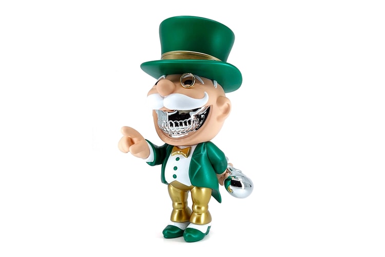 Made By Monsters and Ron English Connect for the UN1TED Edition 'Mogul Grin' Figure