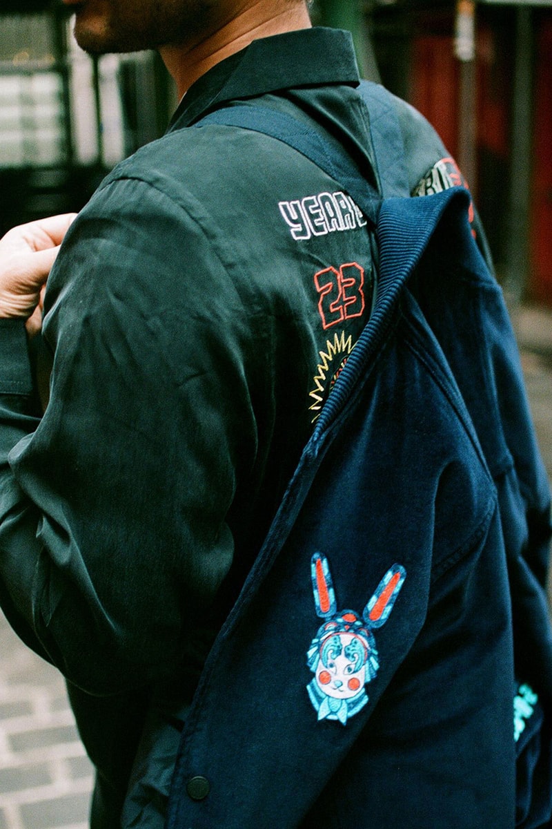 Maharishi Lunar New Year 2023 exclusive capsule luckiest sukajan artwork tour jacket sweat snopants release info date price