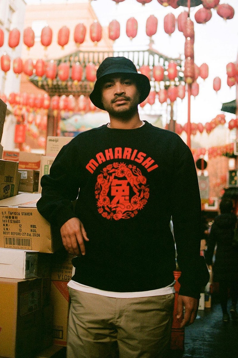 Maharishi Lunar New Year 2023 exclusive capsule luckiest sukajan artwork tour jacket sweat snopants release info date price