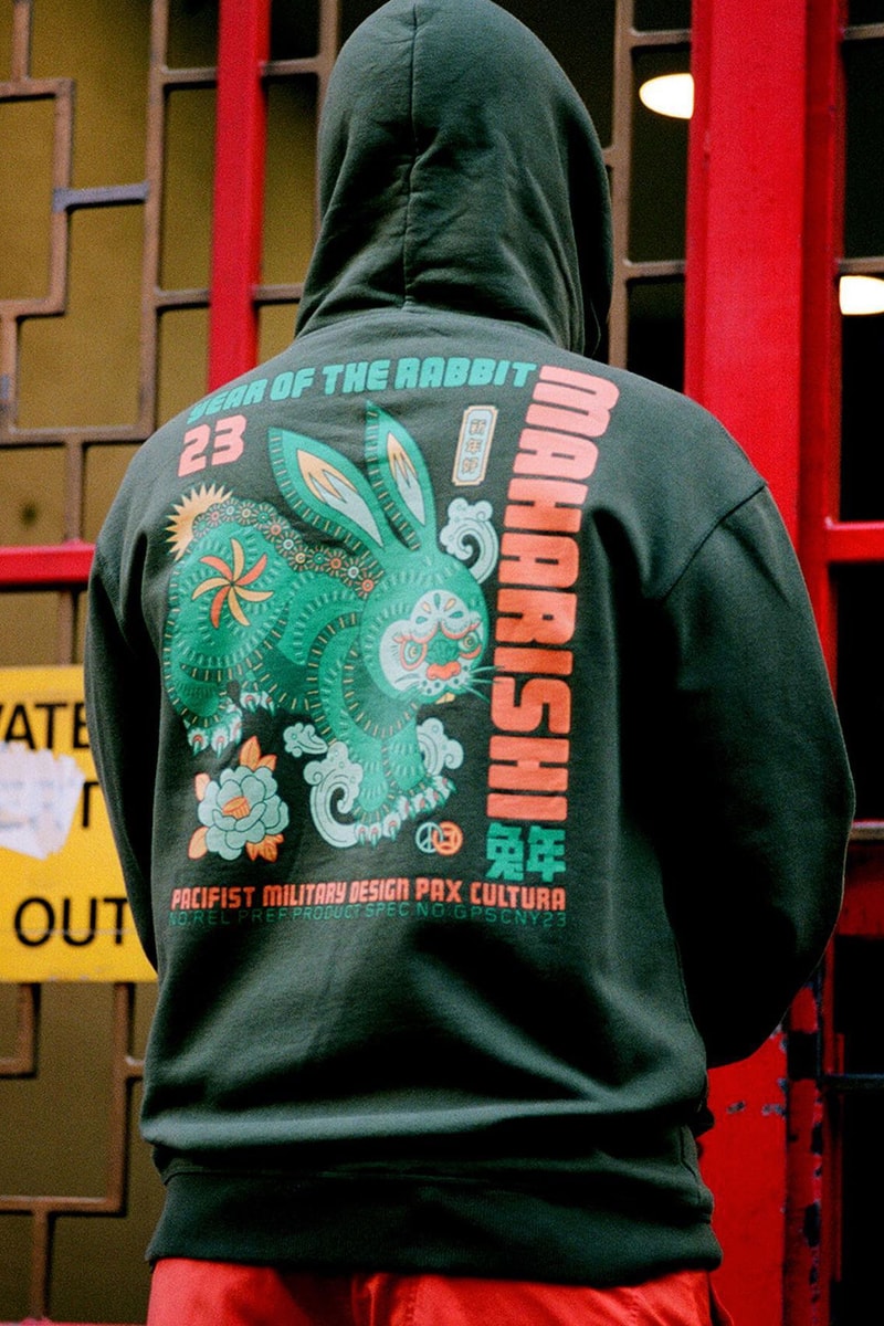 Maharishi Lunar New Year 2023 exclusive capsule luckiest sukajan artwork tour jacket sweat snopants release info date price