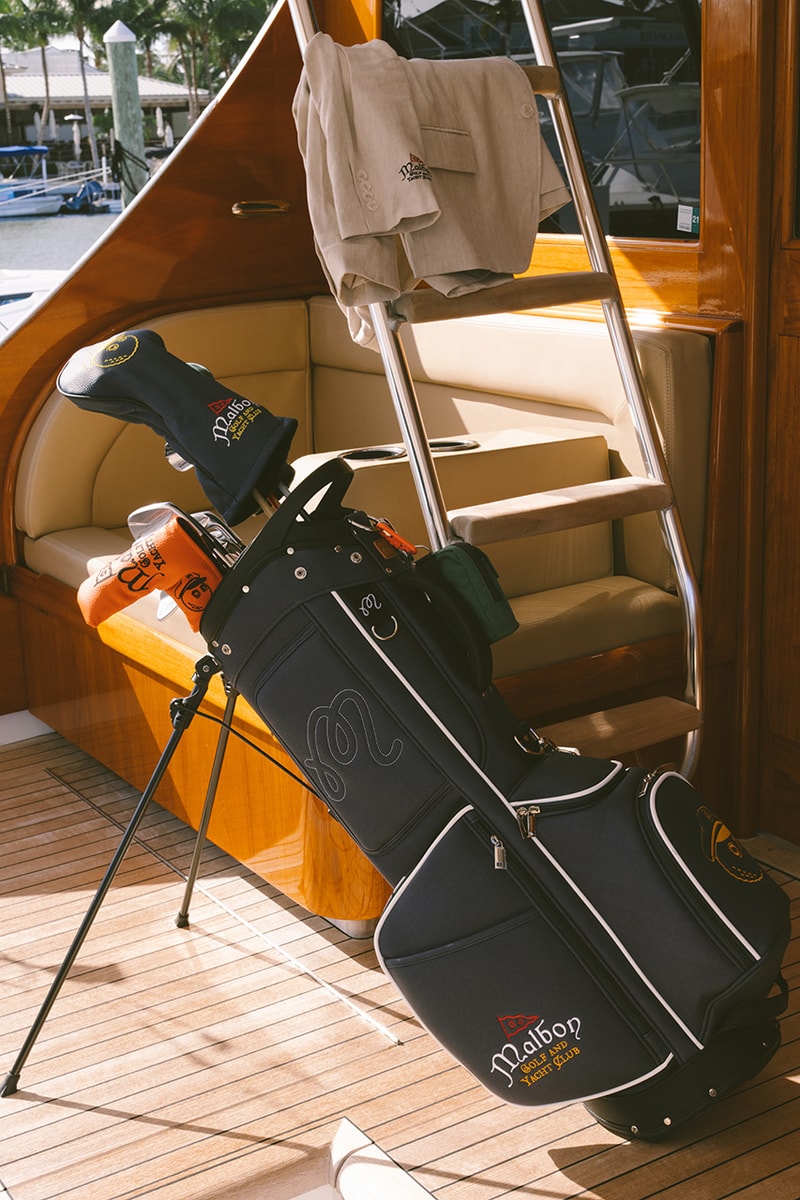 malbon golf the yacht collection jesper parnevik jupiter florida boating jacket pants shirt linen seersucker hat headcover