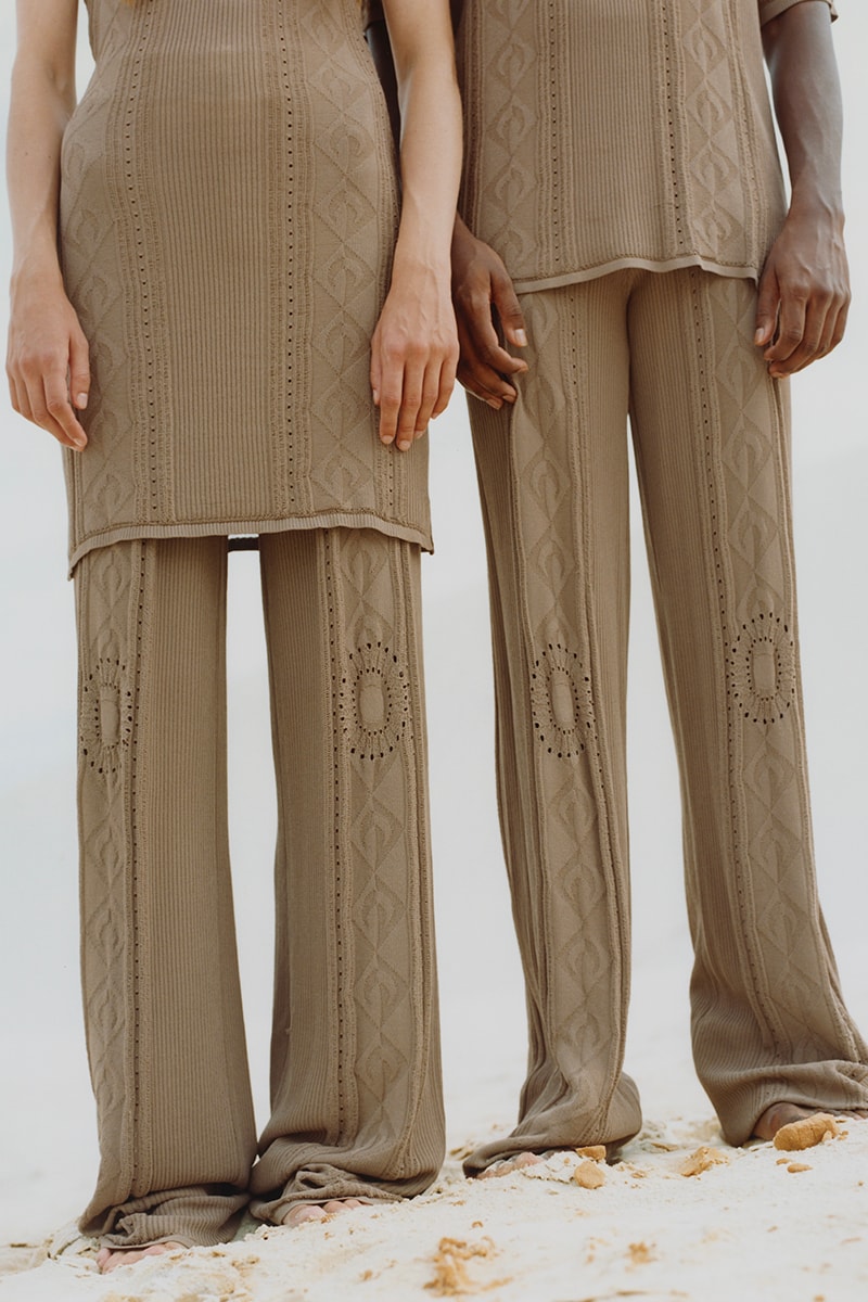 Marine Serre Reinvents Timeless Classics in SS23 State of Soul Collection release info high fashion versatile coed brown beige