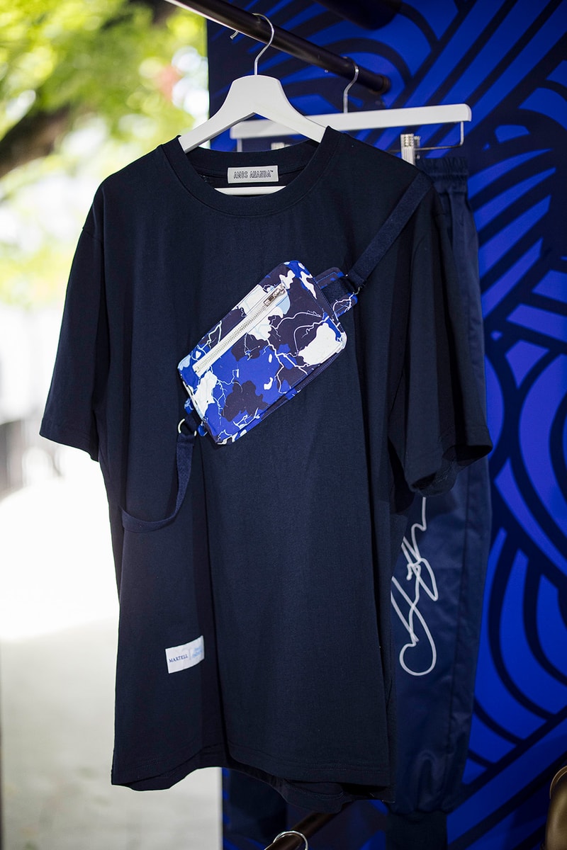 martell amos ananda streetwear capsule first look noblige blue camoflage lightning graphic culture cartell 2022