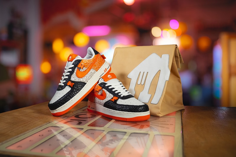 menulog custom nike sushi sneakers giveaway katy perry damian sim bespoke ind salmon maki delivery campaign