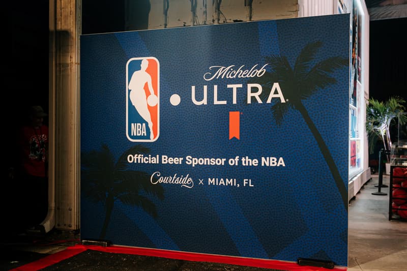 Michelob ULTRA Art Basel Festival NBA Team Cans Digital Art Reveal Recap Pop-Up Courtside Countdown Challenge Maps Backlot Miami Florida 21 Savage Gary Payton Chris Brickley Alonzo Mourning