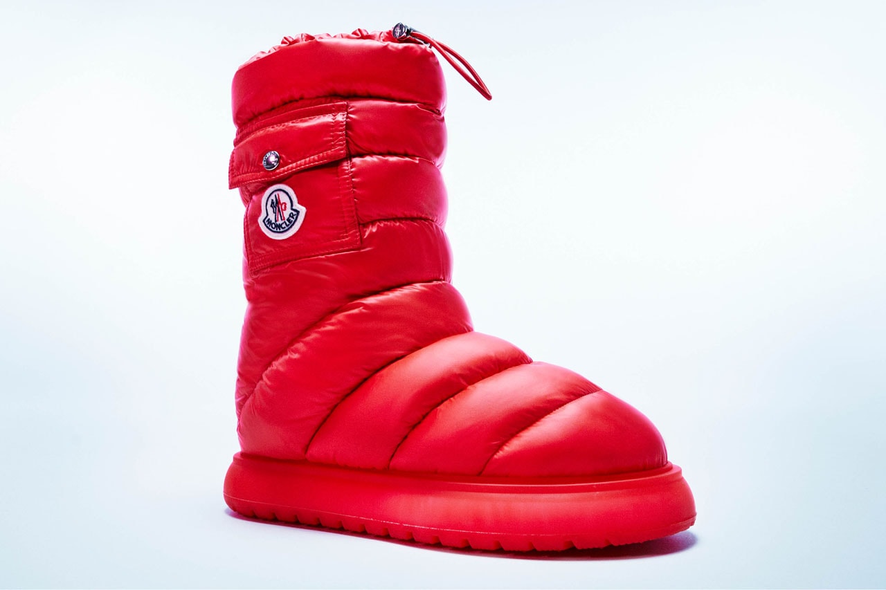 Moncler's New Gaia Pocket Mid Boots Are Waterproof, Down-Filled and Quilted