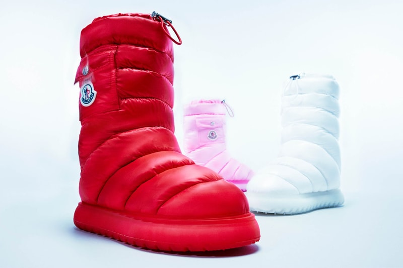 Moncler's New Gaia Pocket Mid Boots Are Waterproof, Down-Filled and Quilted