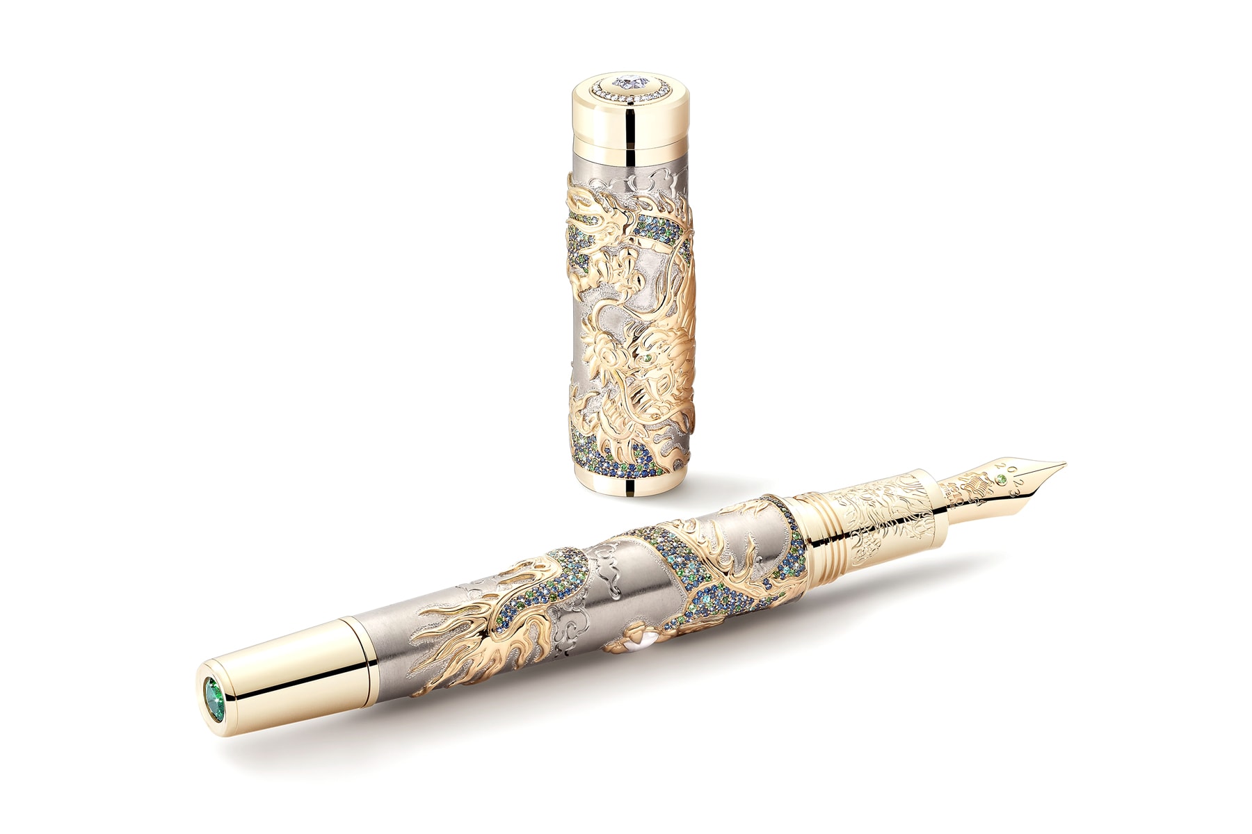 Montblanc Signs and Symbols Chinese New Year Zodiac The Earthly Dragon fountain pen 128858 luxury 