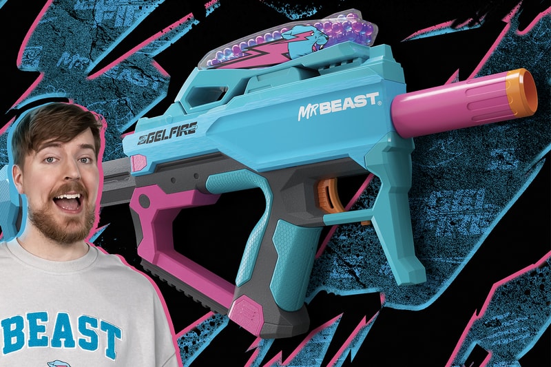 MrBeast nerf pro gelfire collaboration hydrated rounds 300 capacity electric release info date price