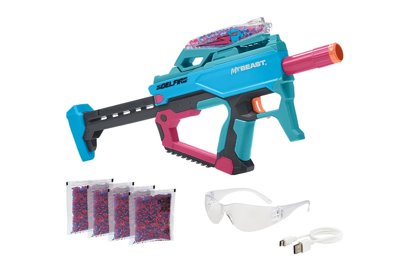 MrBeast nerf pro gelfire collaboration hydrated rounds 300 capacity electric release info date price