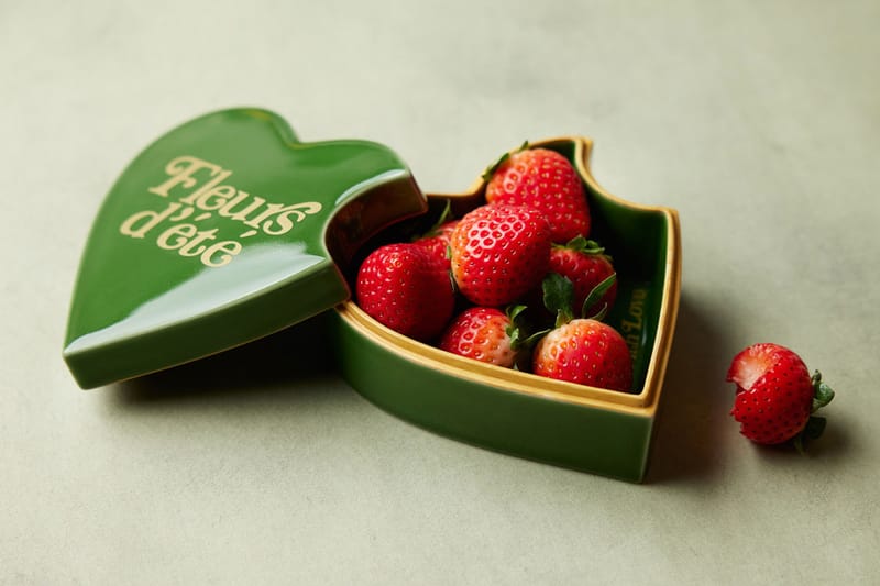 Natsuko Shoji of été and VERDY Deliver a Arita Porcelain Heart-Shaped Box